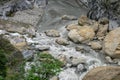 Liwu river at Taroko national park mountain hill Taroko gorge scenic area in Taiwan. Royalty Free Stock Photo