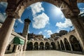 Mr Hashem mosque in Gaza City. Royalty Free Stock Photo