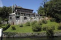 View of the Restaurant Locanda dell`Isola Comacina on Lake Como.