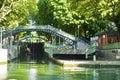 Saint-Martin canal in Paris