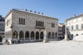 Loggia of Lionello building in Udine Royalty Free Stock Photo