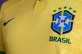 View of the Logo of Brasil National Football Team