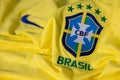 View of the Logo of Brasil National Football Team