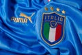 View of the Logo of Italy National Football Team