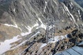 View from Lomnicky peak 2634 m, High Tatras Royalty Free Stock Photo