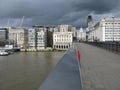 View from London Bridge, England
