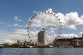 View of the London Eye.