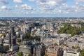 View of London from London Eye, observation wheel in London Royalty Free Stock Photo