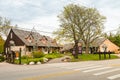 View of a Long Grove village in Lake County, USA