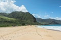 Sand Beach in West Oahu, Hawaii