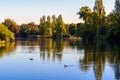 View of The Long Water in Hyde Park