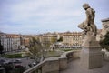 View from Longchamp Palace in Marseille