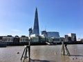 A view looking across the river Thames Royalty Free Stock Photo