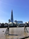 A view looking across the river Thames Royalty Free Stock Photo