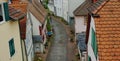 Medieval Street Scene in Bad Homburg, Germany