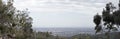 Adelaide from cleland national park Royalty Free Stock Photo