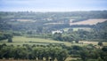 Kent Countryside and Leeds Castle Royalty Free Stock Photo