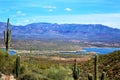 Tonto National Monument Cliff Dwellings, National Park Service, U.S. Department of the Interior Royalty Free Stock Photo