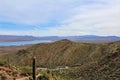 Tonto National Monument Cliff Dwellings, National Park Service, U.S. Department of the Interior Royalty Free Stock Photo