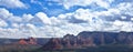 A View Looking East from the Airport Loop, Sedona, AZ, USA Royalty Free Stock Photo