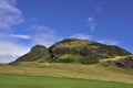 Scenic Landscape of Park in the Capital City of Scotland