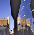 View looking up of the Empire State Building in New York City Royalty Free Stock Photo