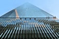 A view of looking up the World Trade Centre