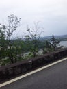 A view from lookout mtn in Tennessee  of Chattanooga tn Royalty Free Stock Photo