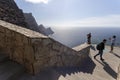 View from the lookout point Mirador del Balcon on Gran Canaria