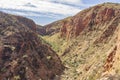 The view from the lookout point of Serpentine Gorge of West MacDonnell National Park in Northern Territory, Australia.