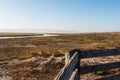 View From Lookout Point of Tijuana River Estuarine Royalty Free Stock Photo