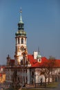 View of the Loreta Church in Prague, Czech Republic Royalty Free Stock Photo