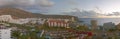 View of Los Cristianos town, Tenerife