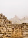 View of the Lost Incan City of Machu Picchu near Cusco, Peru Royalty Free Stock Photo