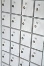 Safety deposit boxes Royalty Free Stock Photo