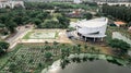 View of Lotus Museum in Pathum Thani Thailand