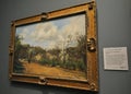 View from Louveciennes by Camille Pissarro at the National Gallery London