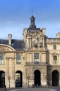View on the Louvre March 14, 2012 in Paris, France Royalty Free Stock Photo
