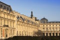 View on the Louvre March 14, 2012 in Paris, France Royalty Free Stock Photo