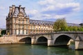 View on Louvre from the Seine