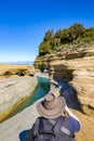 View from Love Canal in Corfu, Greece