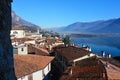 View of Lovere town, Lake Iseo, Bergamo, Italy Royalty Free Stock Photo