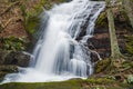 View of the Lower Crabtree Falls in the Blue Ridge Mountains, Virginia, USA