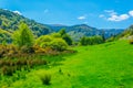 View of the lower lake in Glendalough, Ireland Royalty Free Stock Photo