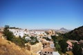 View over the town rooftops, Antequera, Spain.