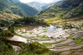 View from the lower viewpoint on Ifugao Rice terraces, Batad, Philippines Royalty Free Stock Photo