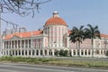 View at the Luanda marginal, BNA - Angola National Bank and Coin Museum buildings, downtown lifestyle, modern skyscrapers and