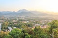 View Luang Prabang from Phusi hill.