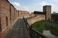 View of Lubart Castle or Lutsk High Castle.