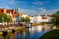 View of Lubeck, Germany Royalty Free Stock Photo